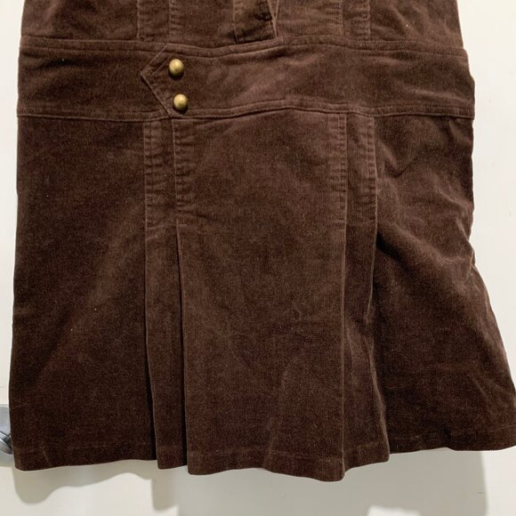 NEW VINTAGE POET CORDUROY SHORT SLEEVE DRESSES SIZE 11/M - Picture 8 of 9
